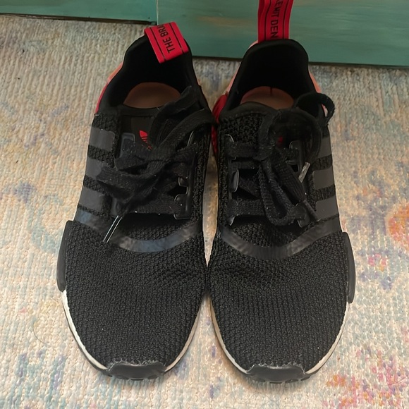 ADIDAS NMD_R1 'Core Black Tactile Rose' Running Shoes Size 5.5 - Picture 9 of 11